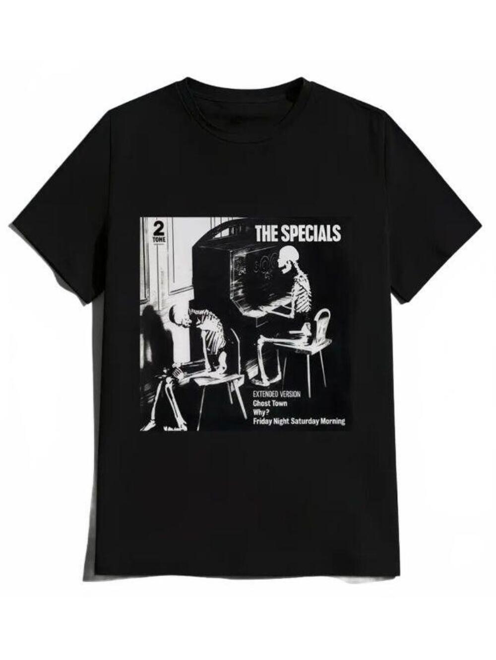 The Specials (band) - cotton rock tee  - L - black - NEW